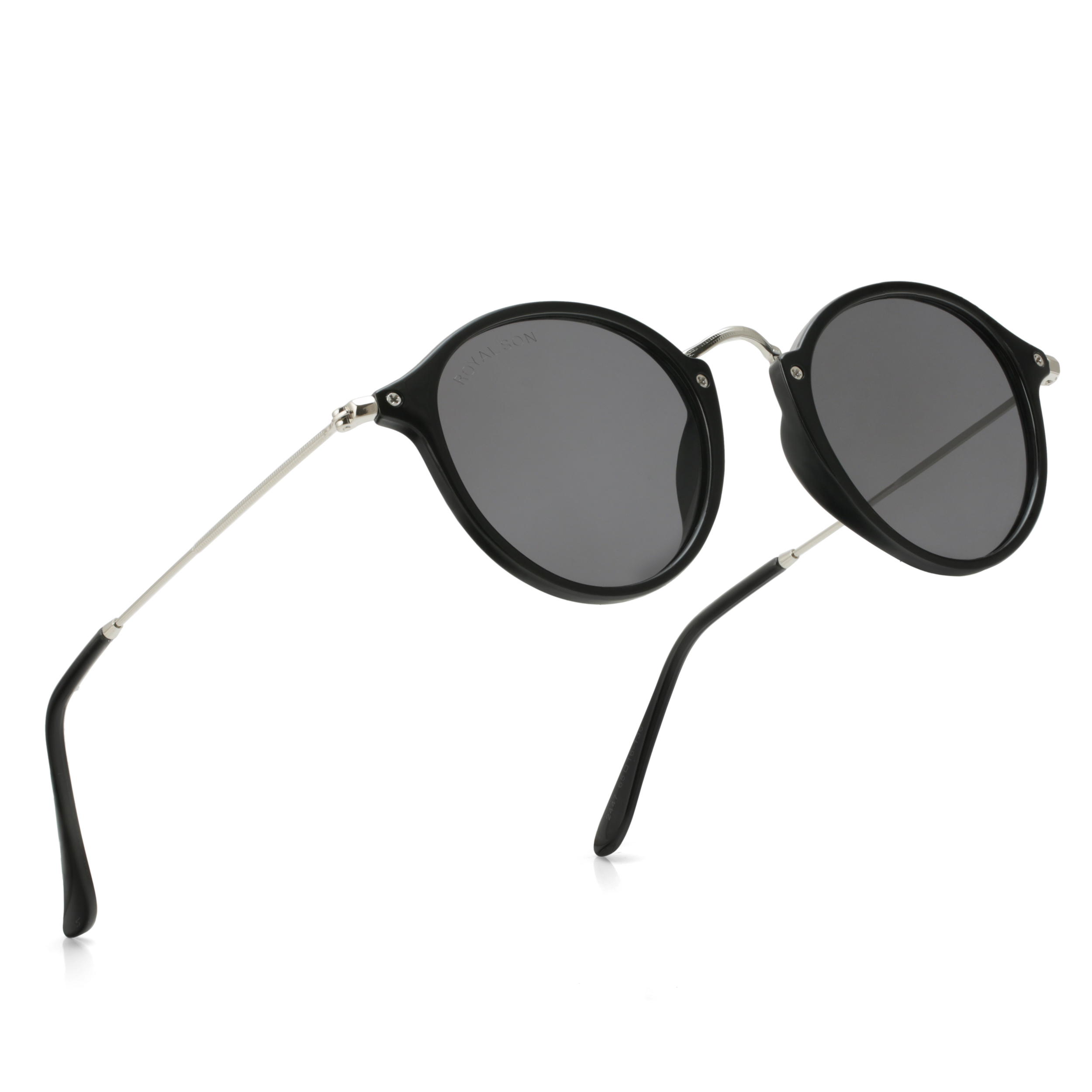 Accessories Sunglasses Round Sunglasses Kapten & Son Round Sunglasses black casual look 
