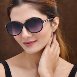 Royal Son Butterfly UV Protection Women Sunglasses Black Lens - CHIWM00117-C1