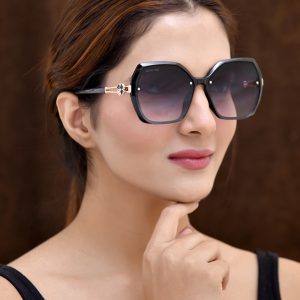 Royal Son Butterfly UV Protection Women Sunglasses Black Lens - CHIWM00115-C1