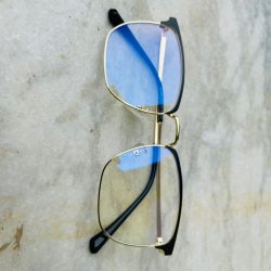 Royal Son Square Black Gold Metal Optical Frame For Men - SF0086-C4 photo review