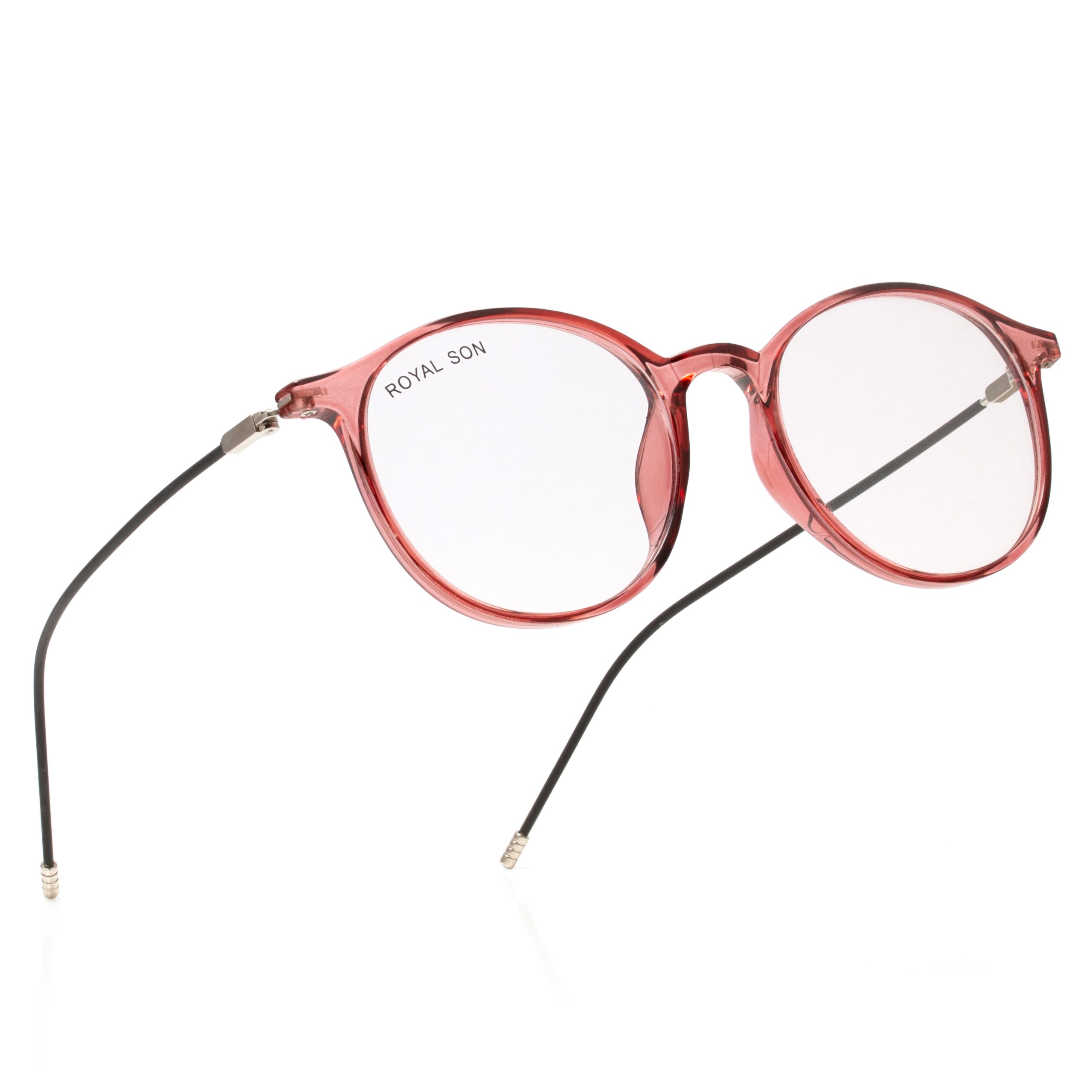 Pink round glasses top frames