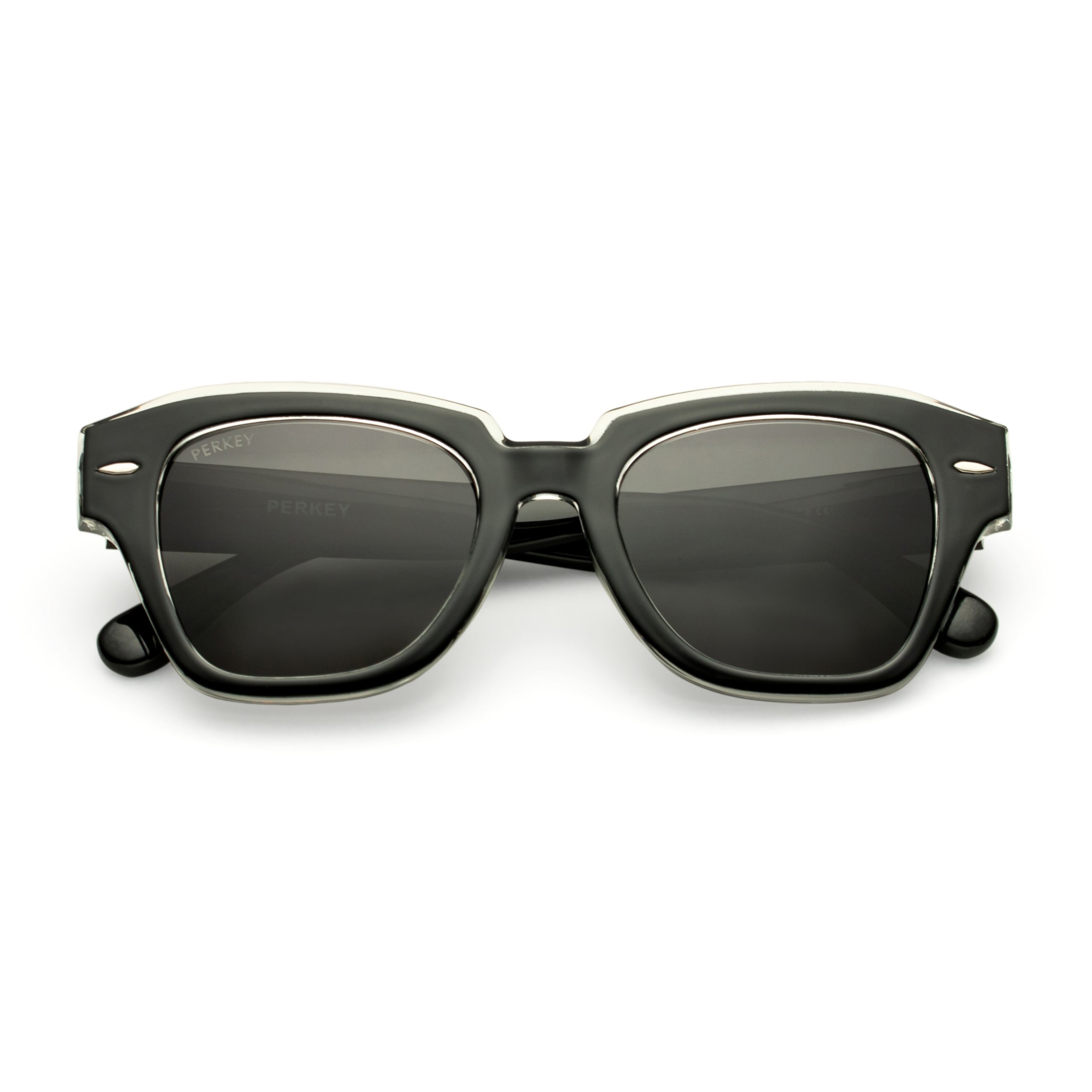 Glassy Sunglasses - Santos Polarized - Clear/Transparent Grey - Surf and  Dirt